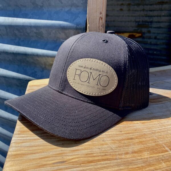 FOMO PATCH HAT - 112 Blk/Blk Thumbnail